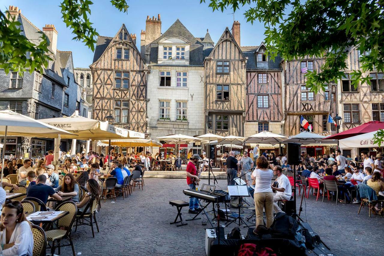 Charmant Logement Avec Parking#Tours Les Halles 外观 照片